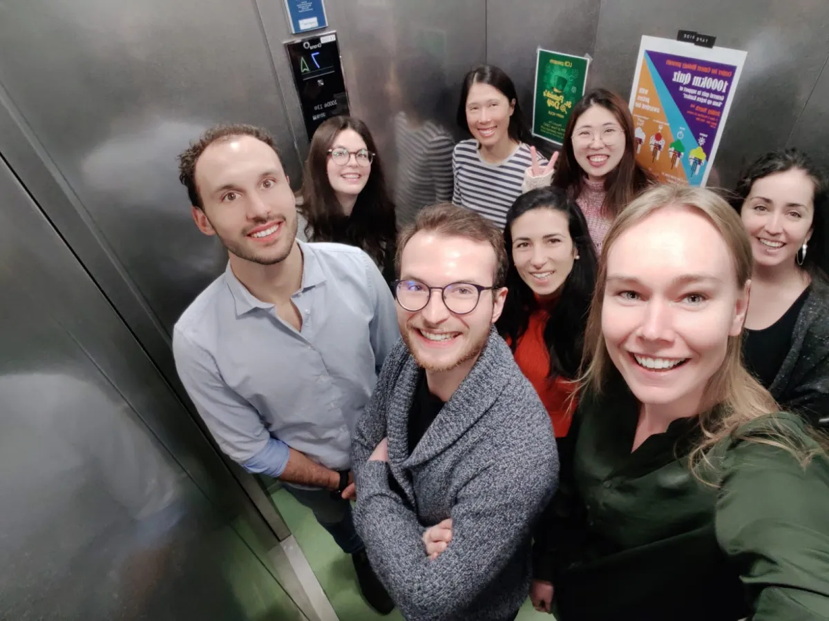 Another lab selfie